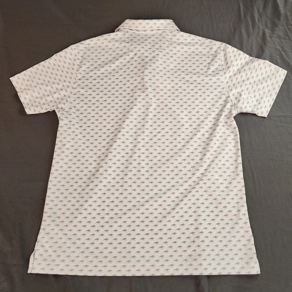 Men's Horn Legend‎ Bamboo Charcoal Polo Golf Shirt Size Medium